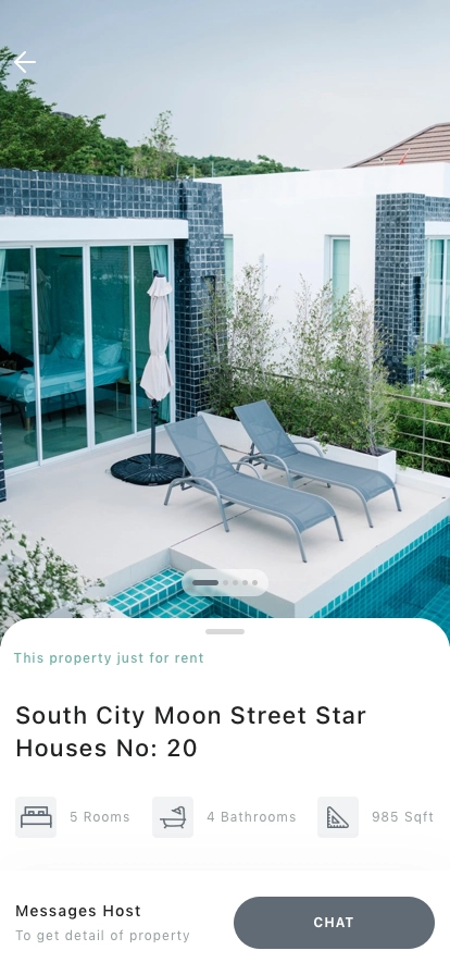 AI Rent Property Mobile App UI Kit - Screenshot 5