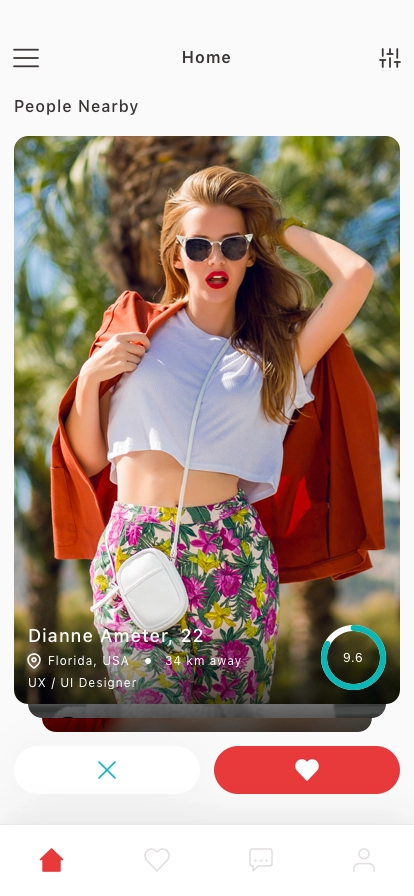 Dating Mobile App UI Kit - Screenshot 3