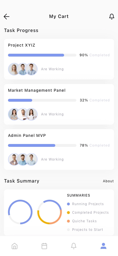 AI Task Manager Mobile App UI Kit - Screenshot 5