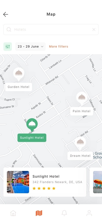 Travel & Trip App UI Kit - Screenshot 2