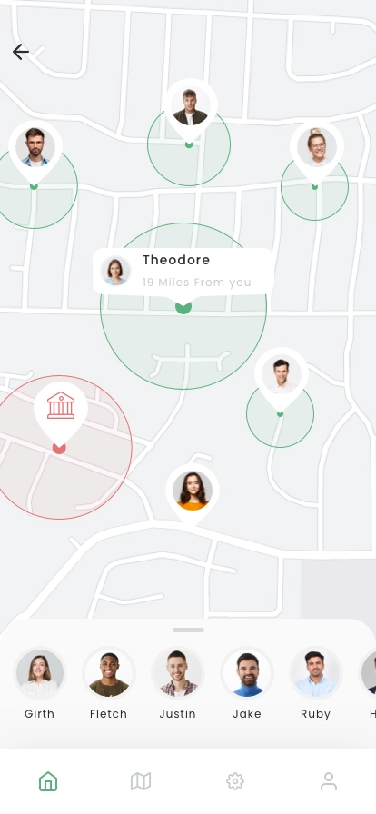 Navigate & Map App UI Kit - Screenshot 1