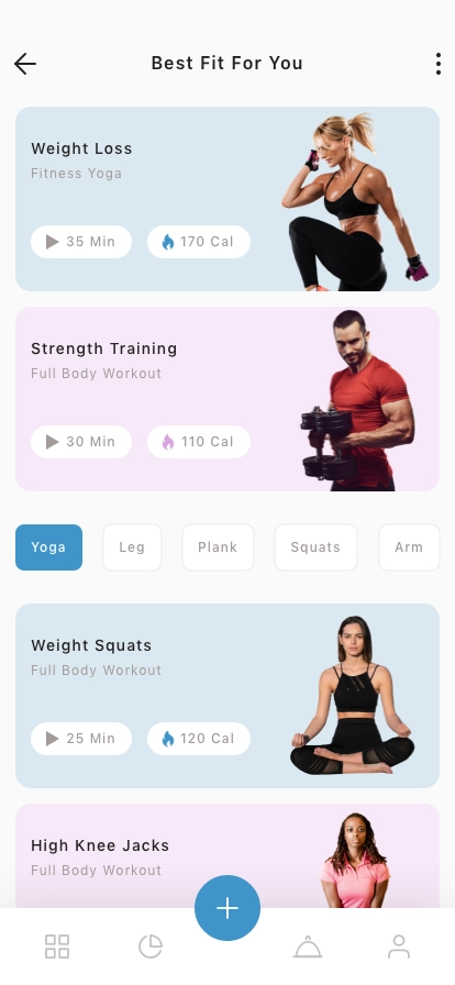 Fitness & Workout Tracker Mobile App UI Kit - Screenshot 5