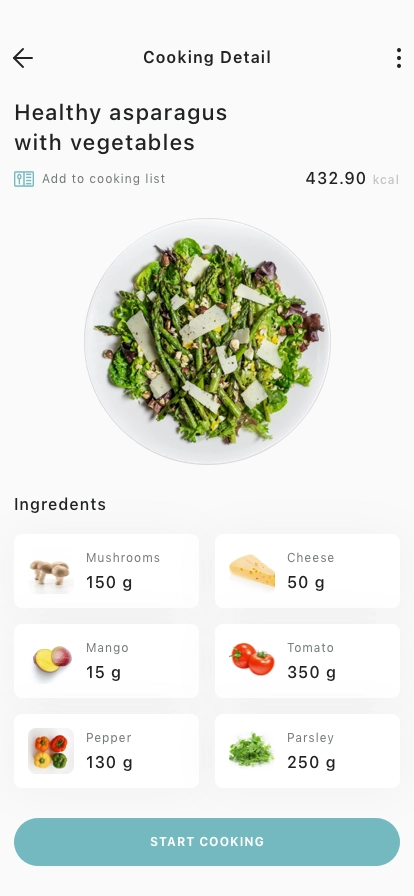 Recipe Book Mobile App UI Kit - Screenshot 4