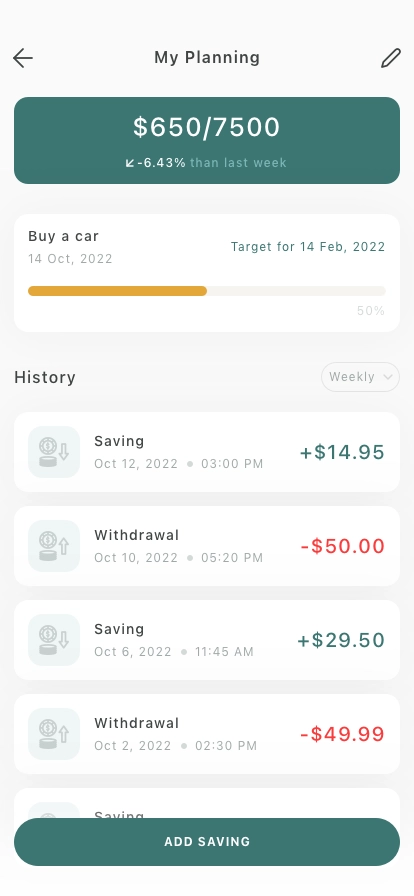 Online Payment Mobile App UI Kit - Screenshot 2