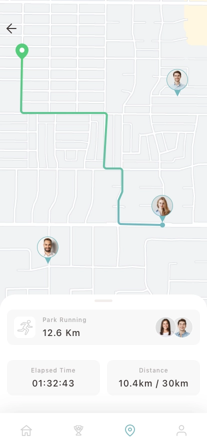 Workout & Fitness Mobile App UI Kit - Screenshot 2