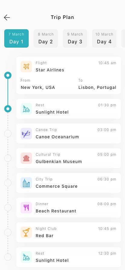 Trip & Travel Mobile App UI Kit - Screenshot 5