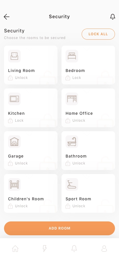 Smart Home & House Mobile App UI Kit - Screenshot 4