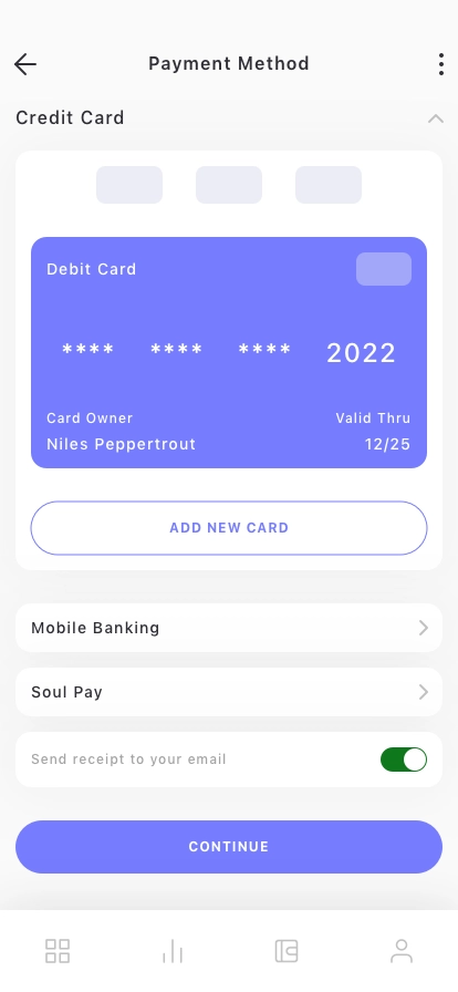 Cryptocurrency Mobile App UI Kit - Screenshot 3