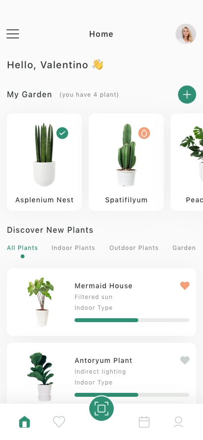AI Plant Growing Mobile App UI Kit - Screenshot 1