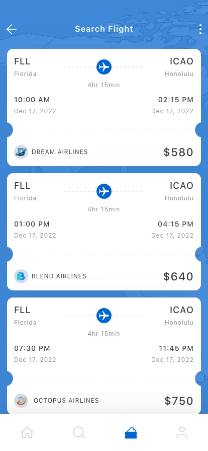Flight Booking Mobile App UI Kit - Screenshot 5