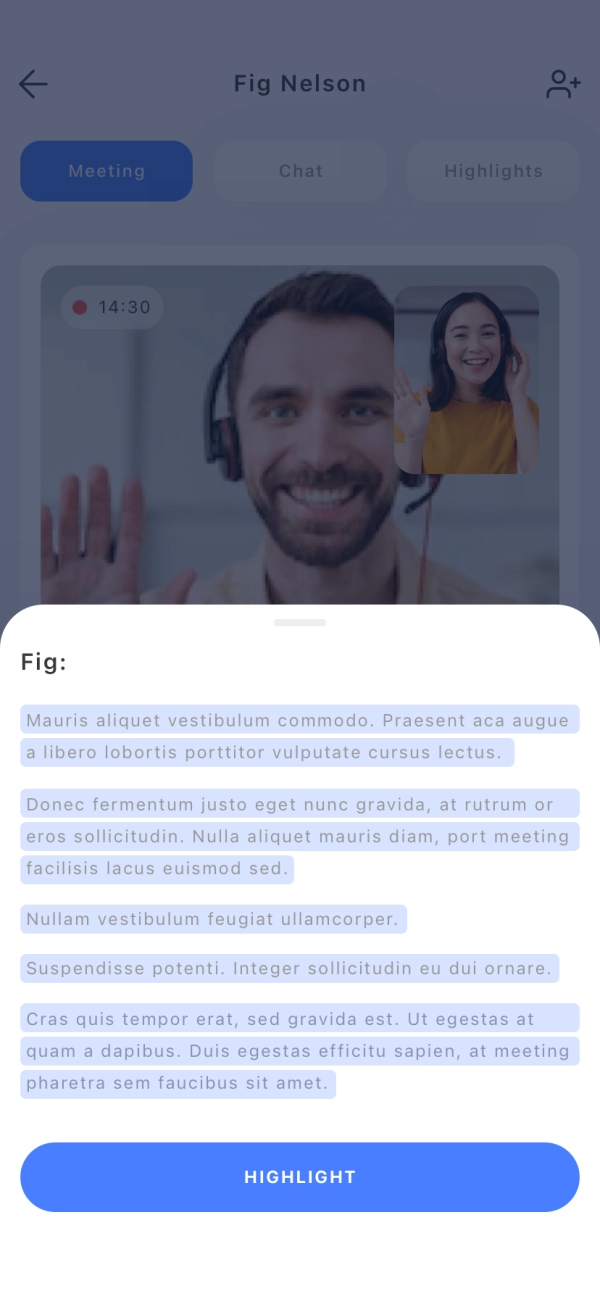 Call Recorder Mobile App UI Kit - Screenshot 3