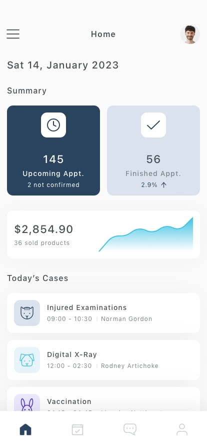 Vet Clinic Mobile App UI Kit - Screenshot 4