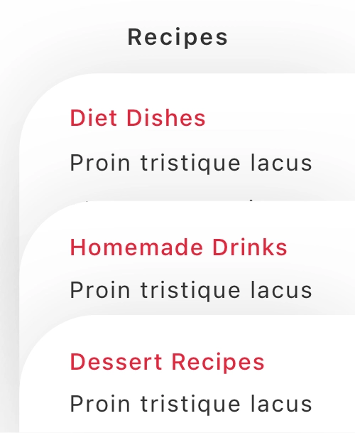 Recipes & Food Plan Apple Watch App UI Kit - Screenshot 4