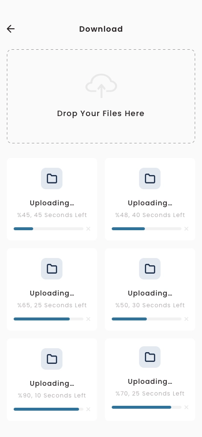 Task & Project Management Mobile App UI Kit - Screenshot 4