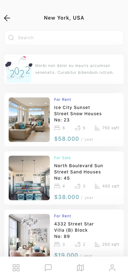 Rent & Sales Property App UI Kit - Screenshot 4