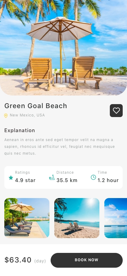 AI Travel Search Mobile App UI Kit - Screenshot 5