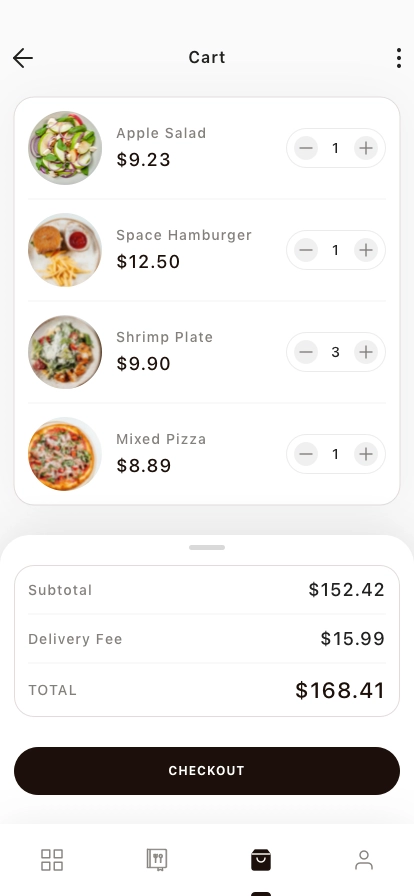 Food Ordering Mobile App UI Kit - Screenshot 5