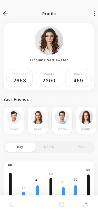 Fitness Tracking Mobile App UI Kit - Screenshot 5