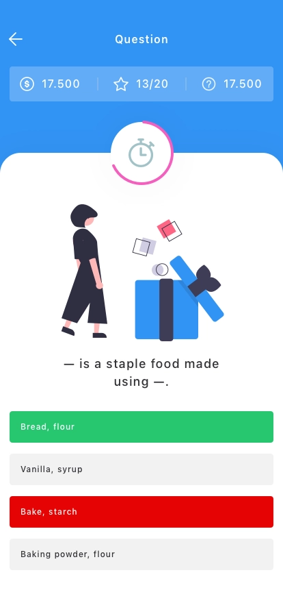 Quiz Game Mobile App UI Kit - Screenshot 5