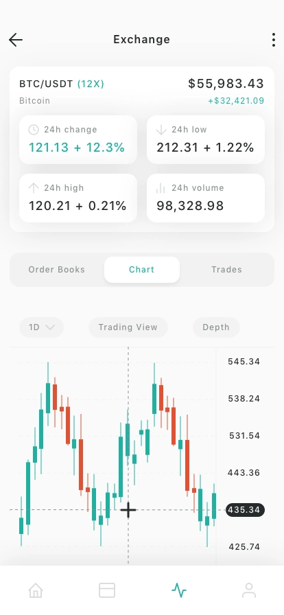AI Crypto Mobile App UI Kit - Screenshot 4