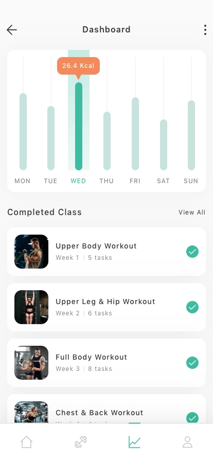 Fitness Mobile App UI Kit - Screenshot 4