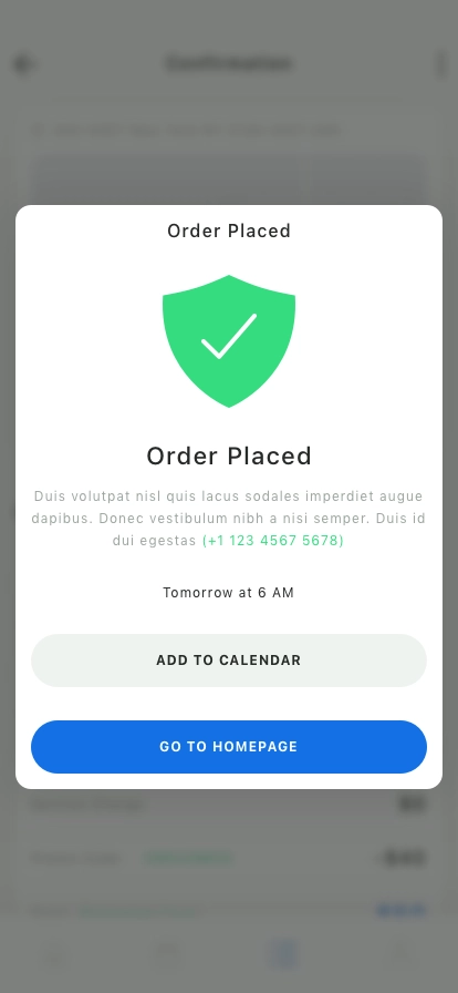 Cleaning Service Booking Mobile App UI Kit - Screenshot 4