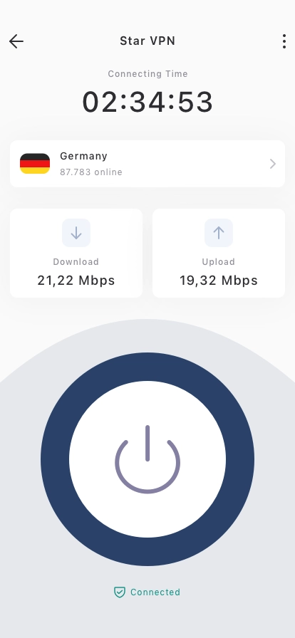 VPN Mobile App UI Kit - Screenshot 1