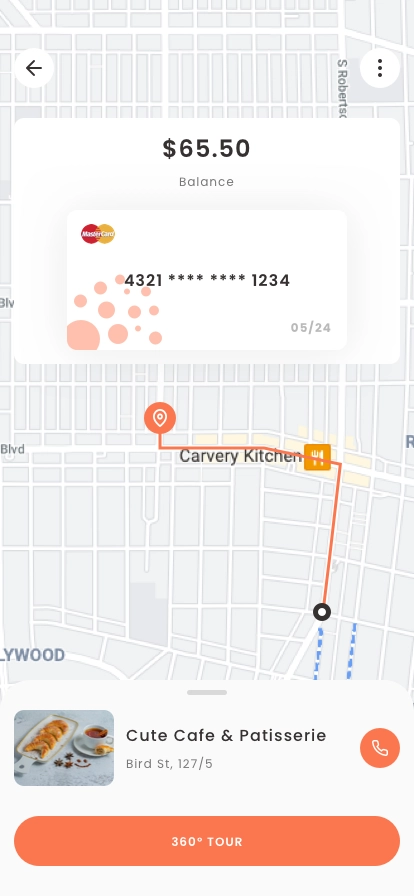 Maps & GPS Mobile App UI Kit - Screenshot 5