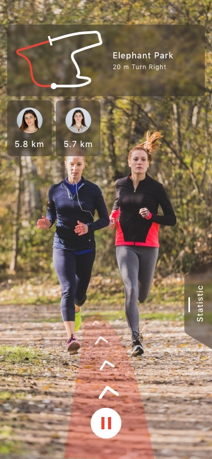 Running & Activity Tracker App UI Kit - Screenshot 4