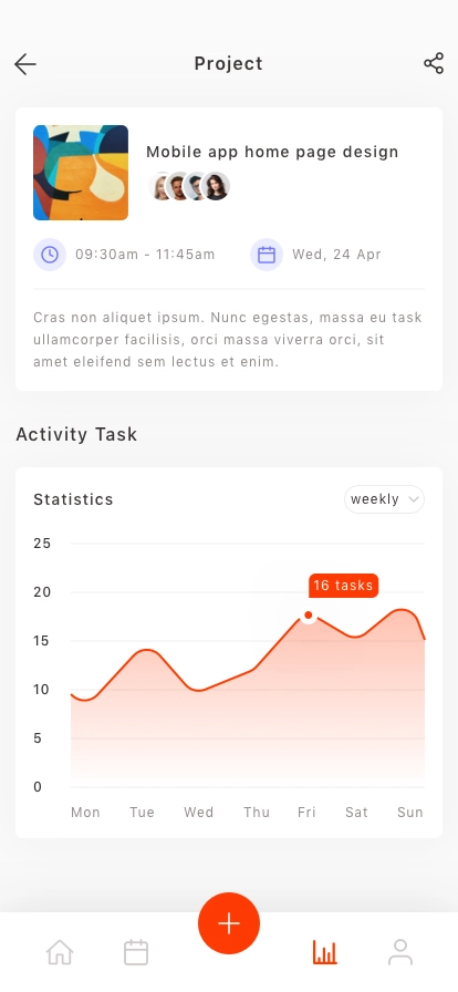 Task Management App UI Kit - Screenshot 4