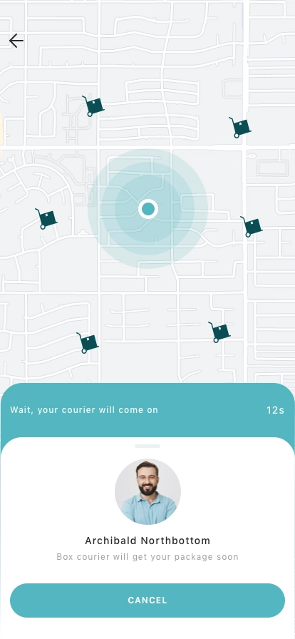 Shipping & Delivery Mobile App UI Kit - Screenshot 4