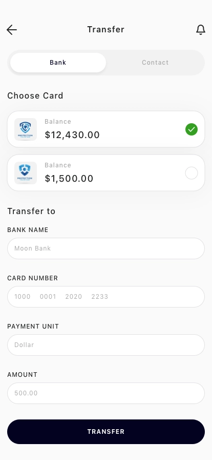 Digital Wallet Mobile App UI Kit - Screenshot 5
