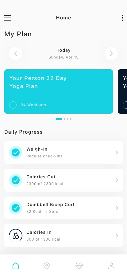 GYM & Fitness Mobile App UI Kit - Screenshot 1