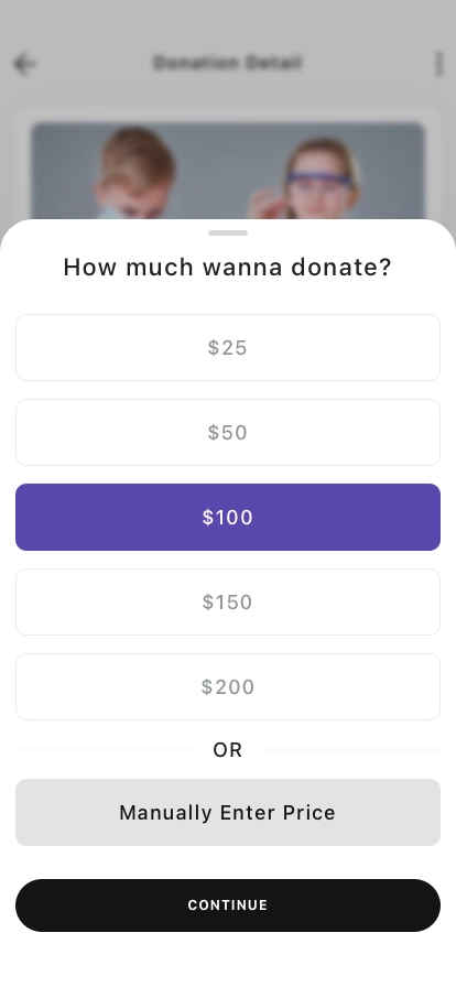 AI Fundraising Mobile App UI Kit - Screenshot 5