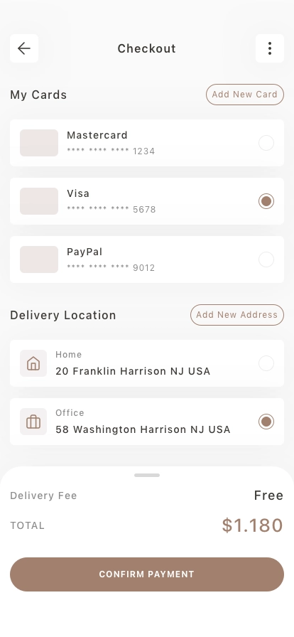 Chair Shop Mobile App UI Kit - Screenshot 4
