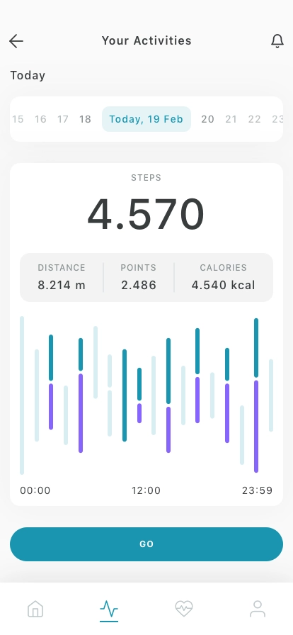 Health Tracker Mobile App UI Kit - Screenshot 5