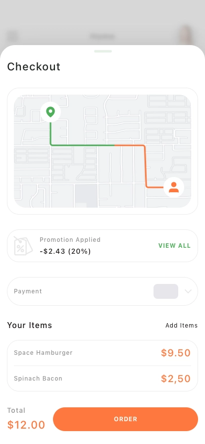 Delivery Service Mobile App UI Kit - Screenshot 5