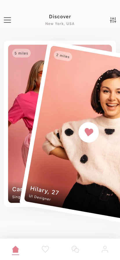 Dating Mobile App UI Kit - Screenshot 5