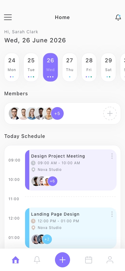 Task Management Mobile App UI Kit - Screenshot 3