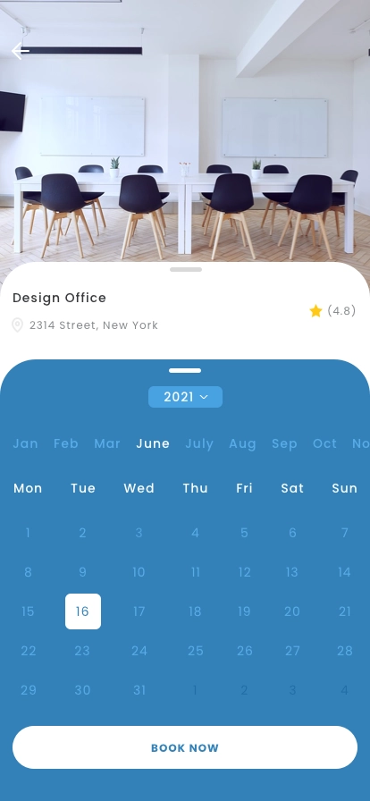 Co-Working Space Finder App UI Kit - Screenshot 4