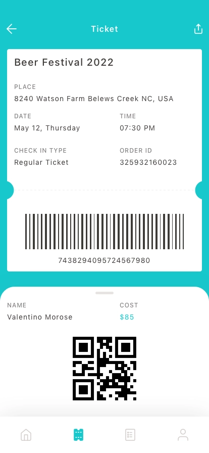 Event Mobile App UI Kit - Screenshot 2
