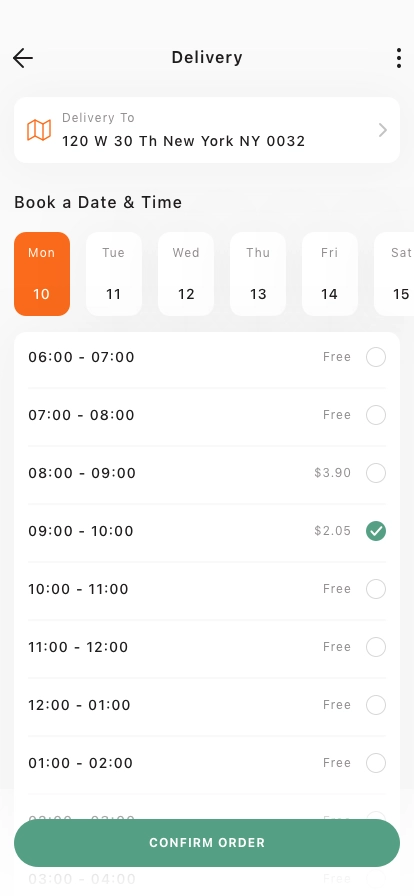 Food Delivery Mobile App UI Kit - Screenshot 4