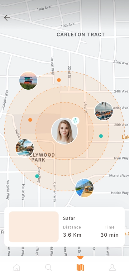 Travel & Attractions Mobile App UI Kit - Screenshot 4