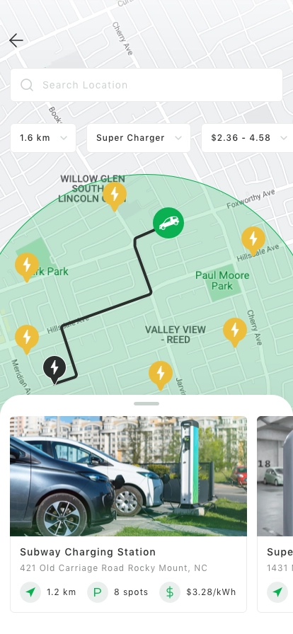 EV Charging App UI Kit - Screenshot 4