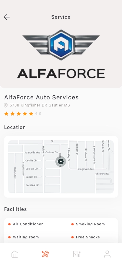 Auto Repair Mobile App UI Kit - Screenshot 3