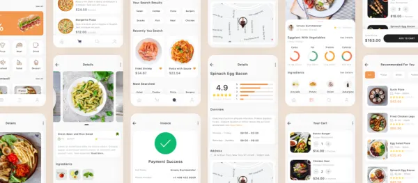 Food Delivery App UI Kits