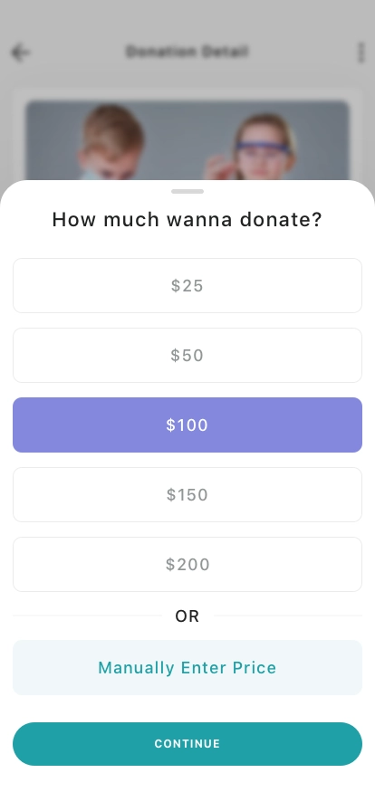 Donation App UI Kit - Screenshot 4