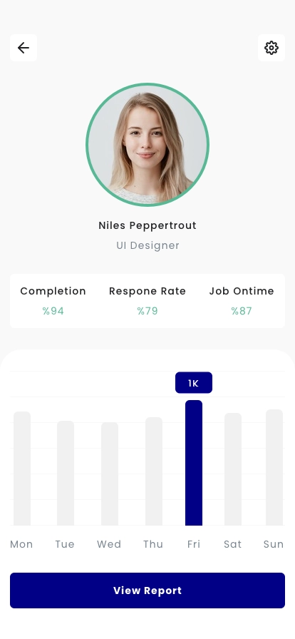 Freelancer Accounting Mobile App UI Kit - Screenshot 5