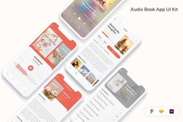 Audio Book App UI Kit