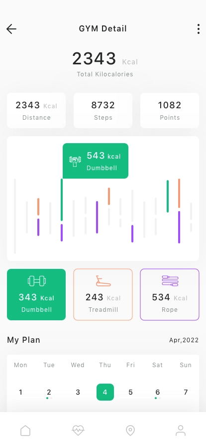 GYM & Workout App UI Kit - Screenshot 4